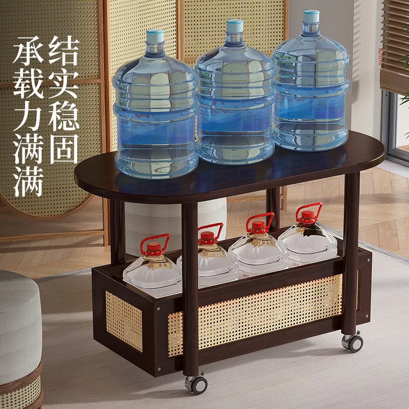 Removable Coffee Table Light Luxury High Sense Living Room Home Shelf Sofa Side Side Cabinet Coffee Table Side Table image 3