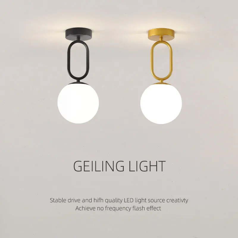 

Nordic Corridor Light Minimalist Modern New Balcony Ceiling Lamp Corridor Lamping Creative Entrance Hall Foyer Lighting