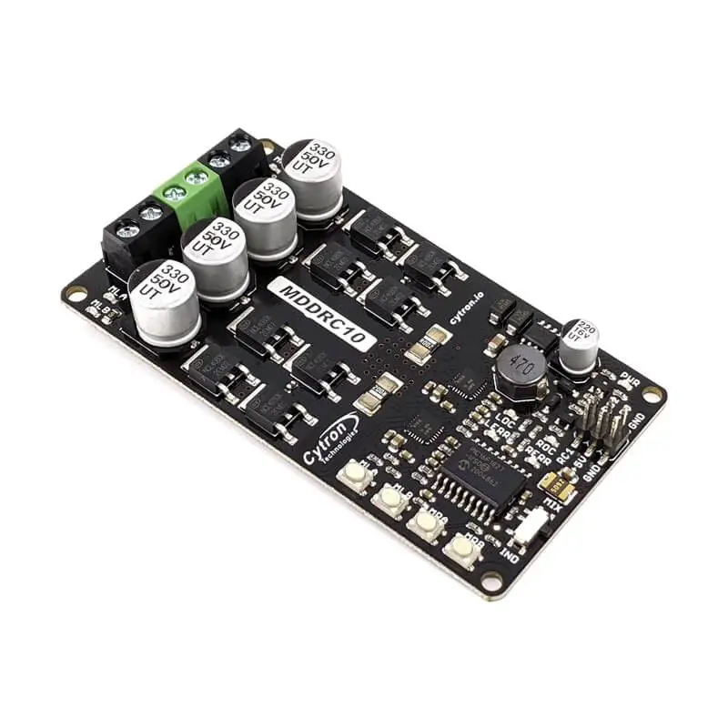 20262026 MDDRC10 10Amp 7V-30V DC Motor Driver for R/C (2 Channels) Evaluation Modules Development Board Multiprotocol Developmen