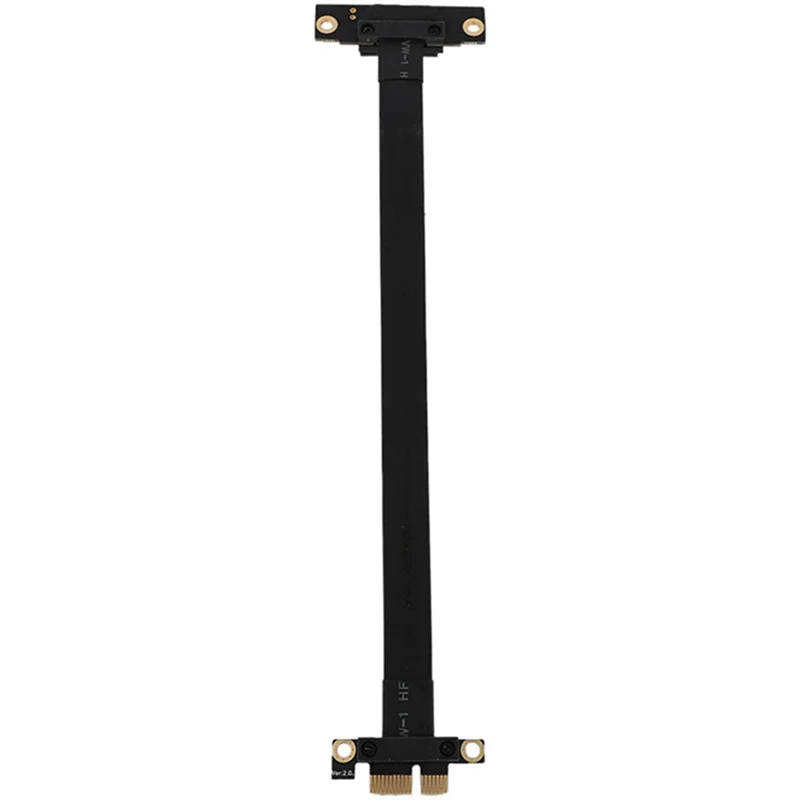 ABT-8X 90 درجة Pci-E Pci Express 1X إلى 1X فتحة الناهض بطاقة محول موسع الشريط محول تمديد كابل Pci-E X1