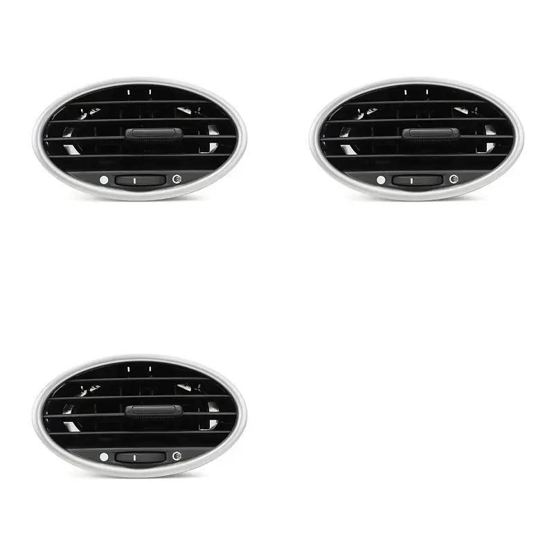 

Декоративные накладки на воздуховоды Ingenious-3X для Ford Focus MK2 2005-2013, серебристые