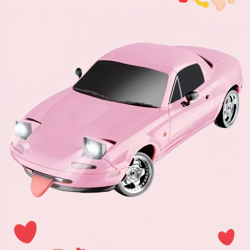 New1:18 Adorable Mx-5 Miata Rx7 Rc Drift Car 2.4g Esp Gyro Flip-Up Light Full Scale Remote Control Toy Car Kid Adult Xmas Gift