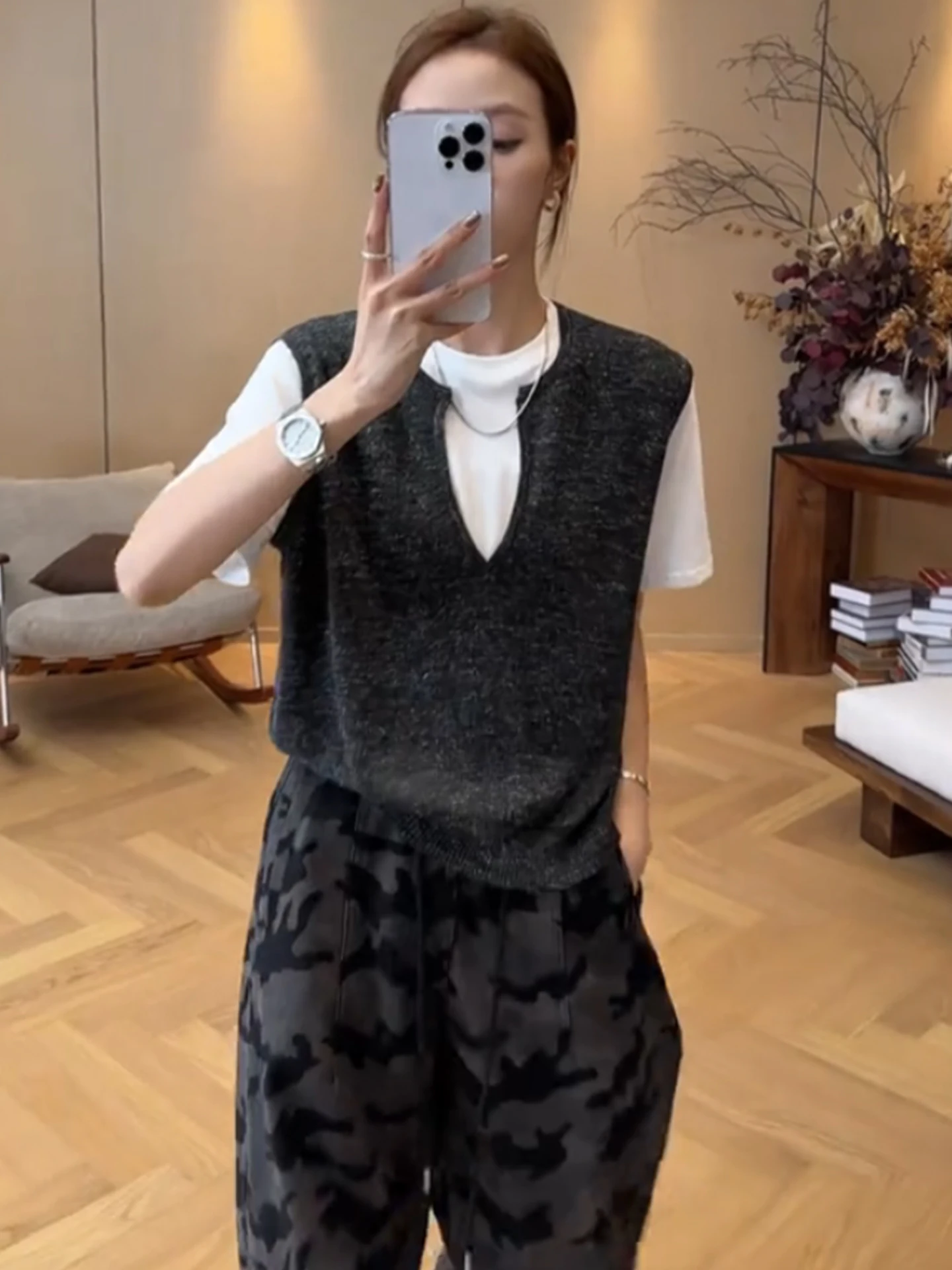 

Повседневный универсальный вязаный топ Svel Color, простой дизайн, летняя мода, женская одежда больших размеров, трикотажные изделия для ношения под одеждой