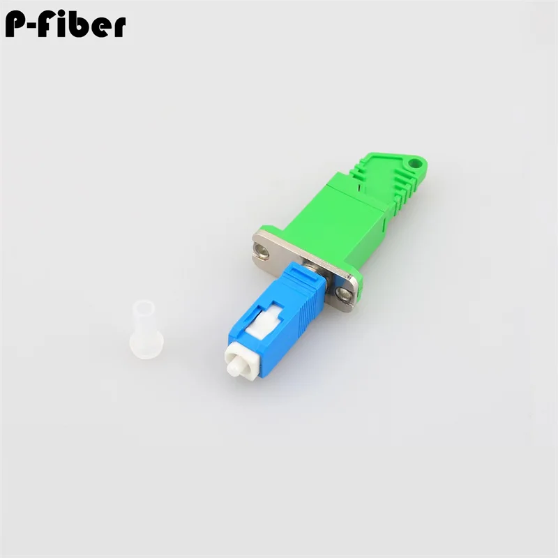 1Pc 2000/APC-SC Quang Có Adapter Chất Lượng Cao Sợi Quang Khớp Nối E2000 Nữ Để SC Đầu Nối Nam Giá Rẻ vận Chuyển