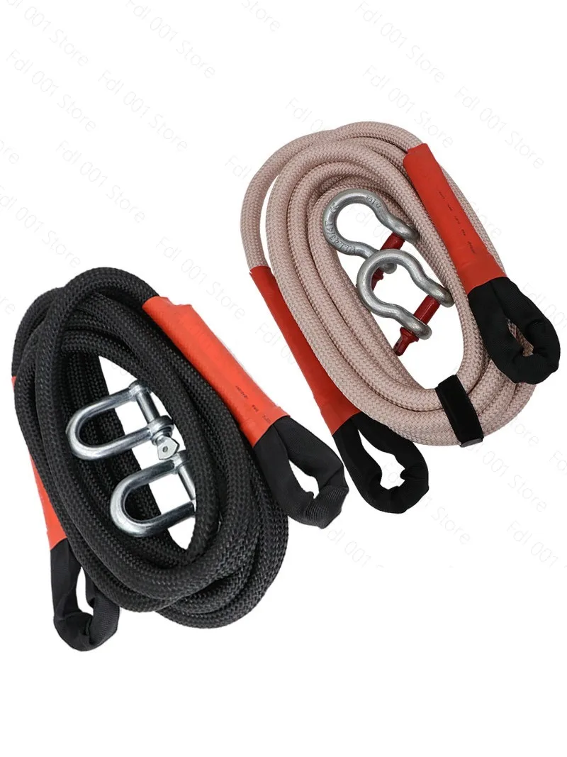 2026 Trailer rope anti-rush off-road vehicle special elastic pulling rope truck car traction hoisting car rescue rope