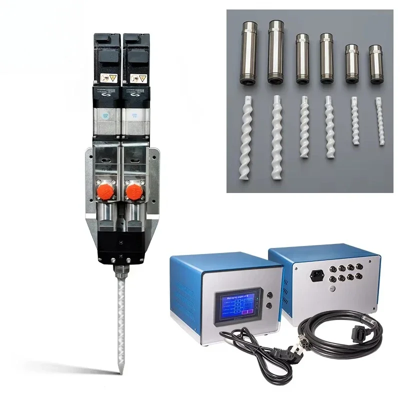 Sistema de distribuição de cola A B de baixa pressão - Mini bomba de parafuso e válvula para dosagem de líquidos de precisão