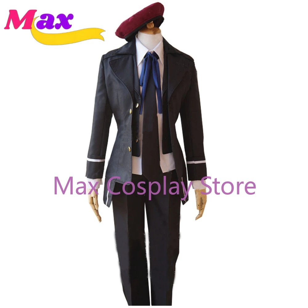 

Max Cos Anime! DIABOLIK LOVERS MORE BLOOD Mukami Azusa Uniform Cosplay Costume For Unisex