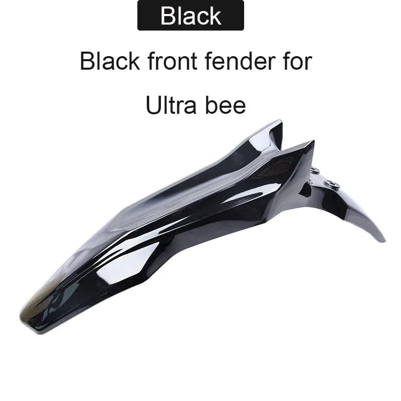 SURRON Ultra Bee Original Black Front Fender Black Mudguard Headlight Shroud Skid Plate Brackets Brush Guards