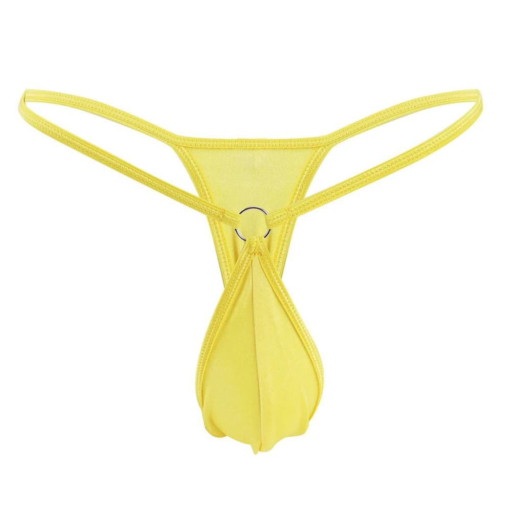 Men Low Waist Soft Breathable Gay Sissy Pouch Underwear For Hot Man Underpants Sexy Tоy For Men Panties Low Waist Thong G-String