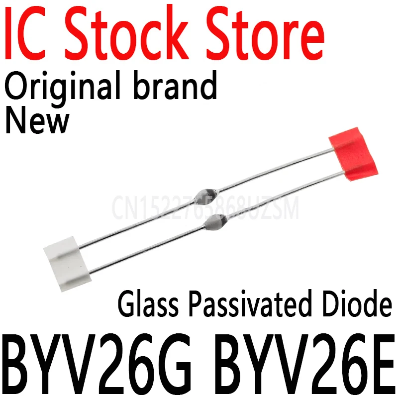 20PCS New and Original BYV26 SOD-57 1A 1400V Imported Super Fast Glass Passivation Diode BYV26G BYV26E