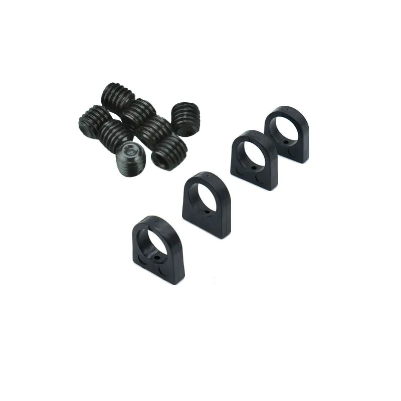 4pcs S500 Quadcopter Drone Accessories S550 Hexacopter Frame Parts Center Plate Main Broad Gimbal Hook 10mm Carbon Tube Mount