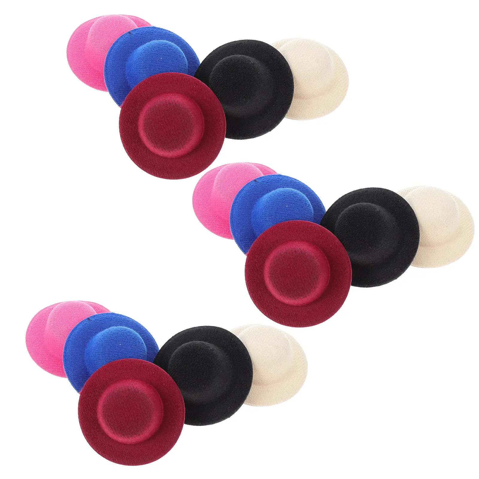 

15 шт. подвесных украшений: миниатюрные куполообразные шляпки для поделок, изысканные тканевые декорации для дома и вечеринок