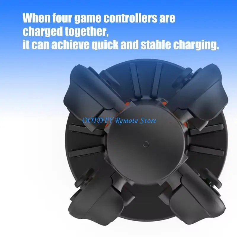 

Charging Cradle Dock Station Professional Gamepad 4 in 1 Charging Base Accessory