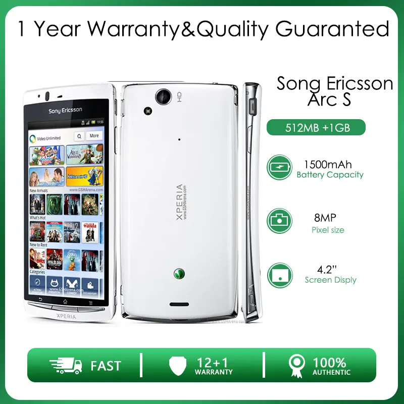 مراجعة وتحليل هاتف Sony Ericsson Xperia Arc S (النموذج EX122) – تجربة مستخدم حقيقية