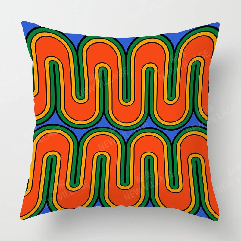 Nordic fall home decor autumn throw pillow case sofa Cushion cover modern 45x45cm 45*45 50x50 60x60cm 40*40 40x40 geometry 60*60