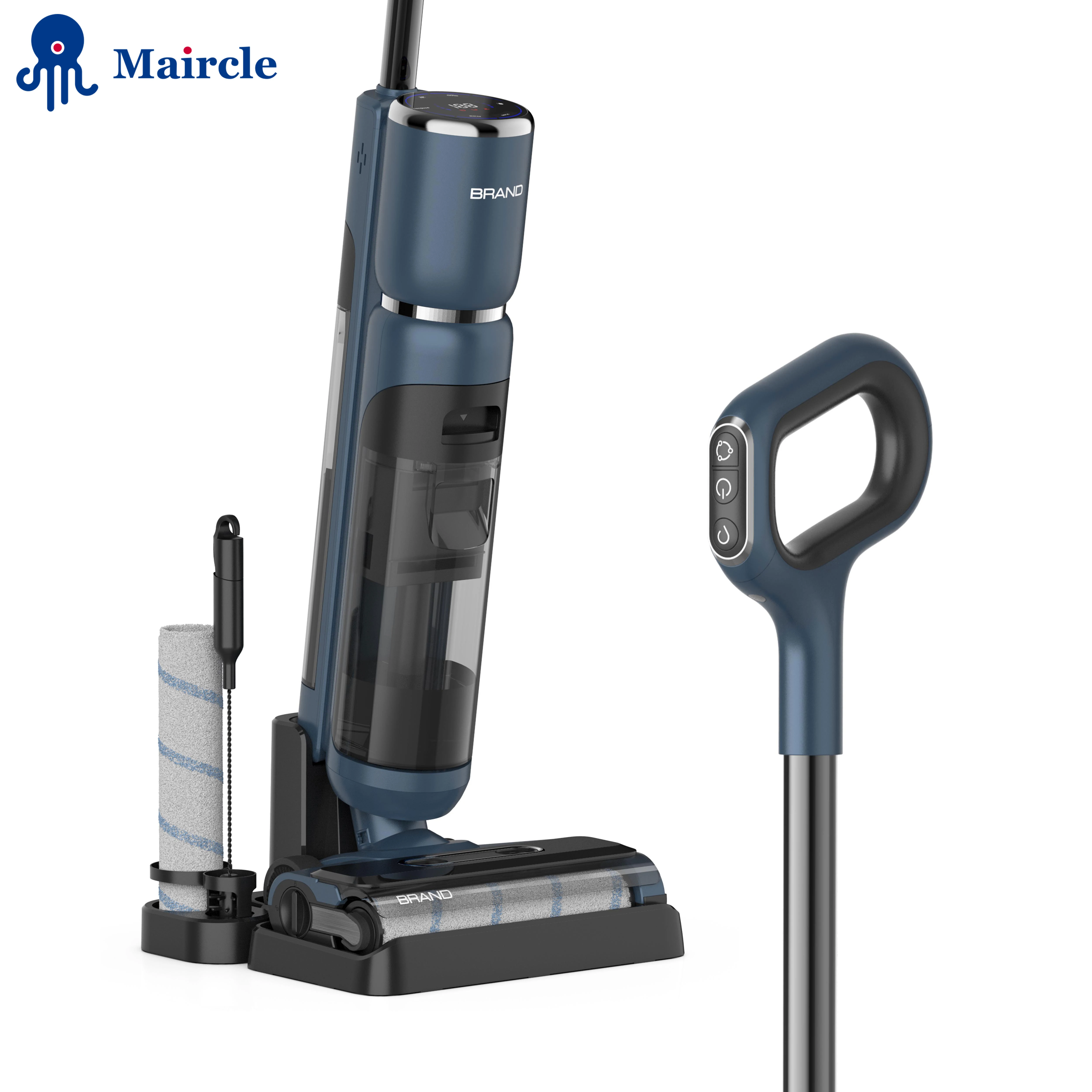 Wet & Dry Vacuum Cleaner Wireless For Carpet Cleaning Wireless Floor Washer Household Surface Cleaner