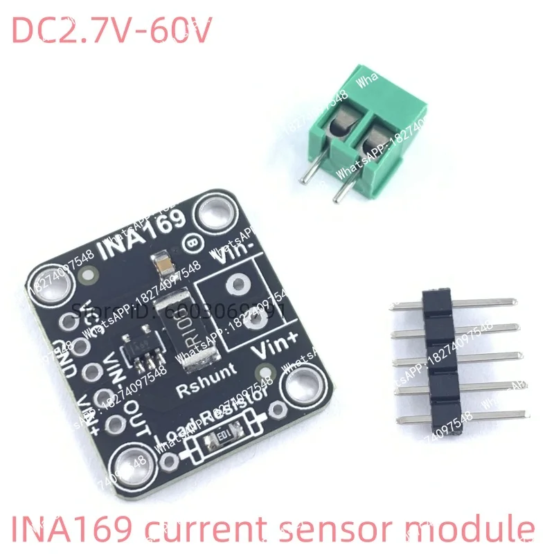 DC2.7-60V INA169 Analog DC Current Sensor Breakout module for Arduino