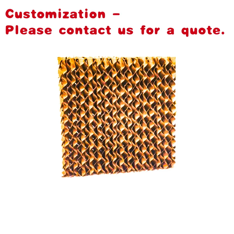 custom.7090/6090/5090 Evaporative Cooling Pad Greenhouse and Poultry House Greenhouse Wet Curtain Curtain Paper