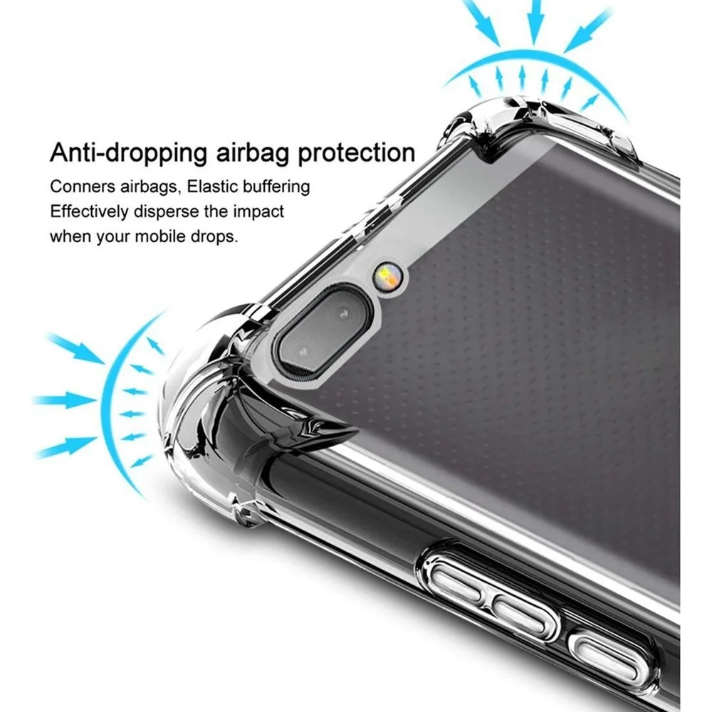 For Blackberry Key 2 Lite Case Clear Airbag Silicone TPU Soft Back Cover for Blackberry Keytwo key2Lite keyone Shockproof Case view 4