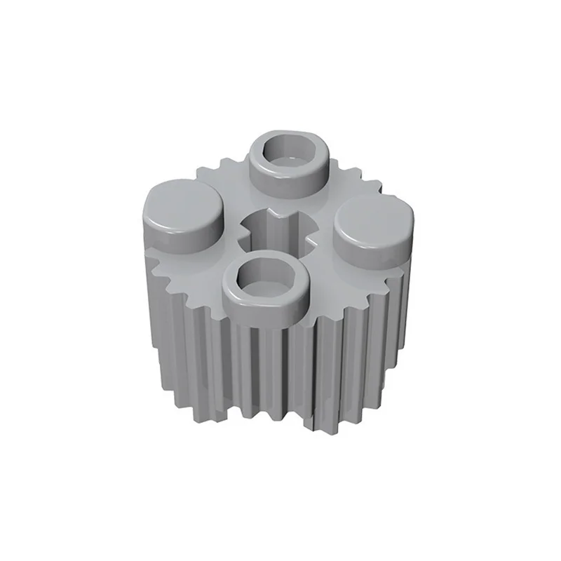 50g/54PCS 92947 Round 2 x 2 with Axle Hole Grille Block Moc Color Accessories Compatible with Brick DIY Children's Toy