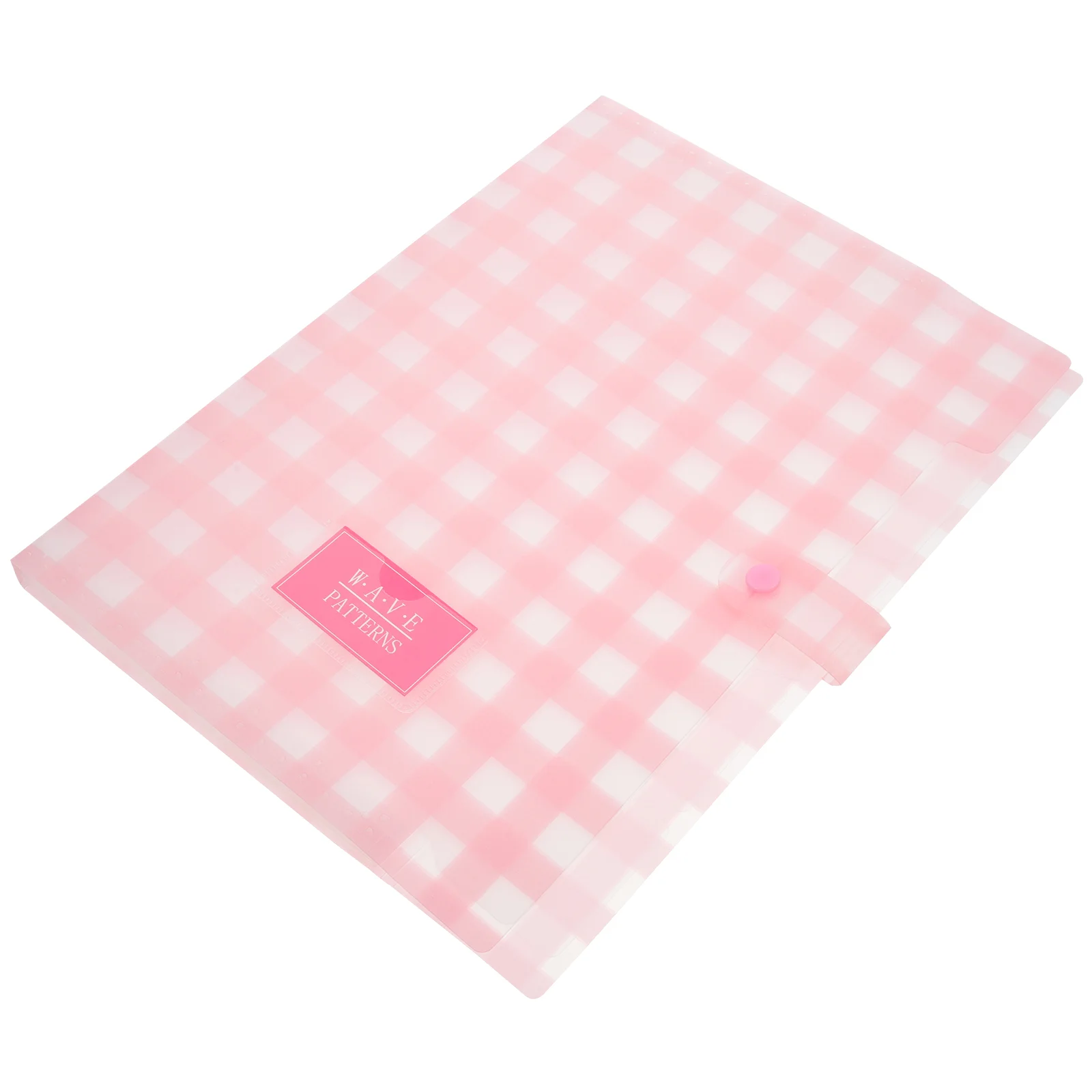 File Holder Receipt Organizers Paper Keeper Lovely Folder Scalable Expanding Box Portable Pp Bill Accordion Bag