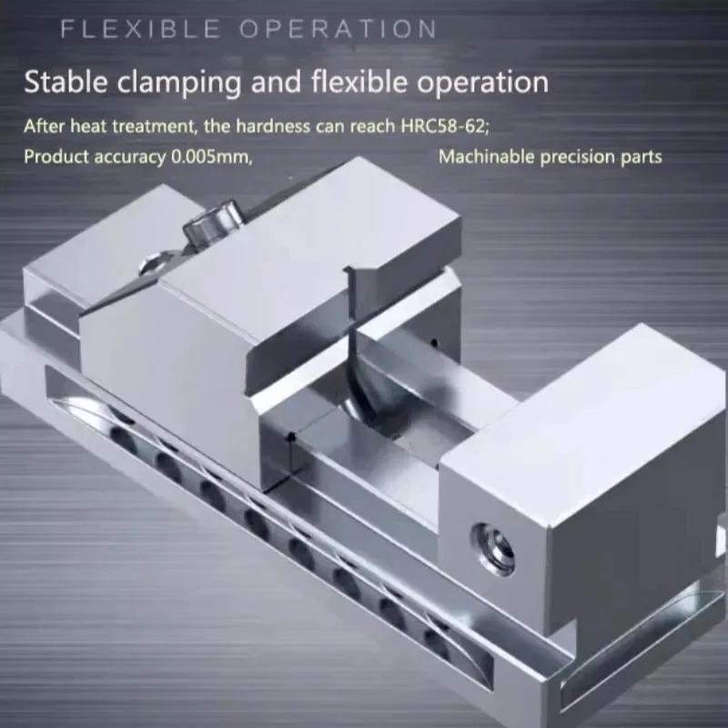 Lathe Vice 1.5/2/2.5Inches Tool Steel Vise Bench  Clamp for Milling Bench Drill Press Stand Lathe Mini Tools EDM Surface Grinder