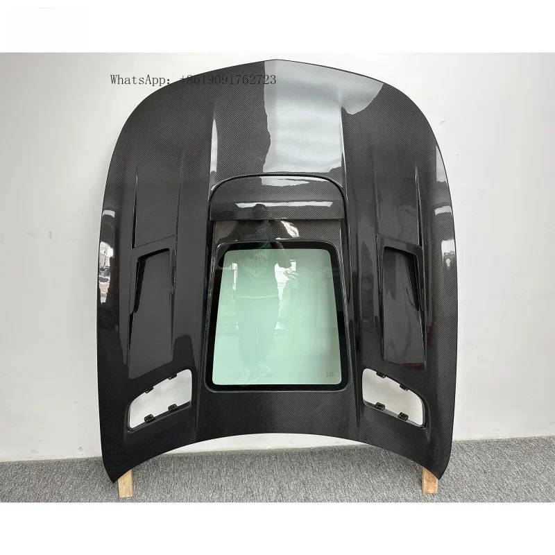

Factory Direct IMP Style Car Parts Carbon Fiber Front Bonnet Hood for GT GTC GTS 2015-2018 Engine Cover Auto Accessories