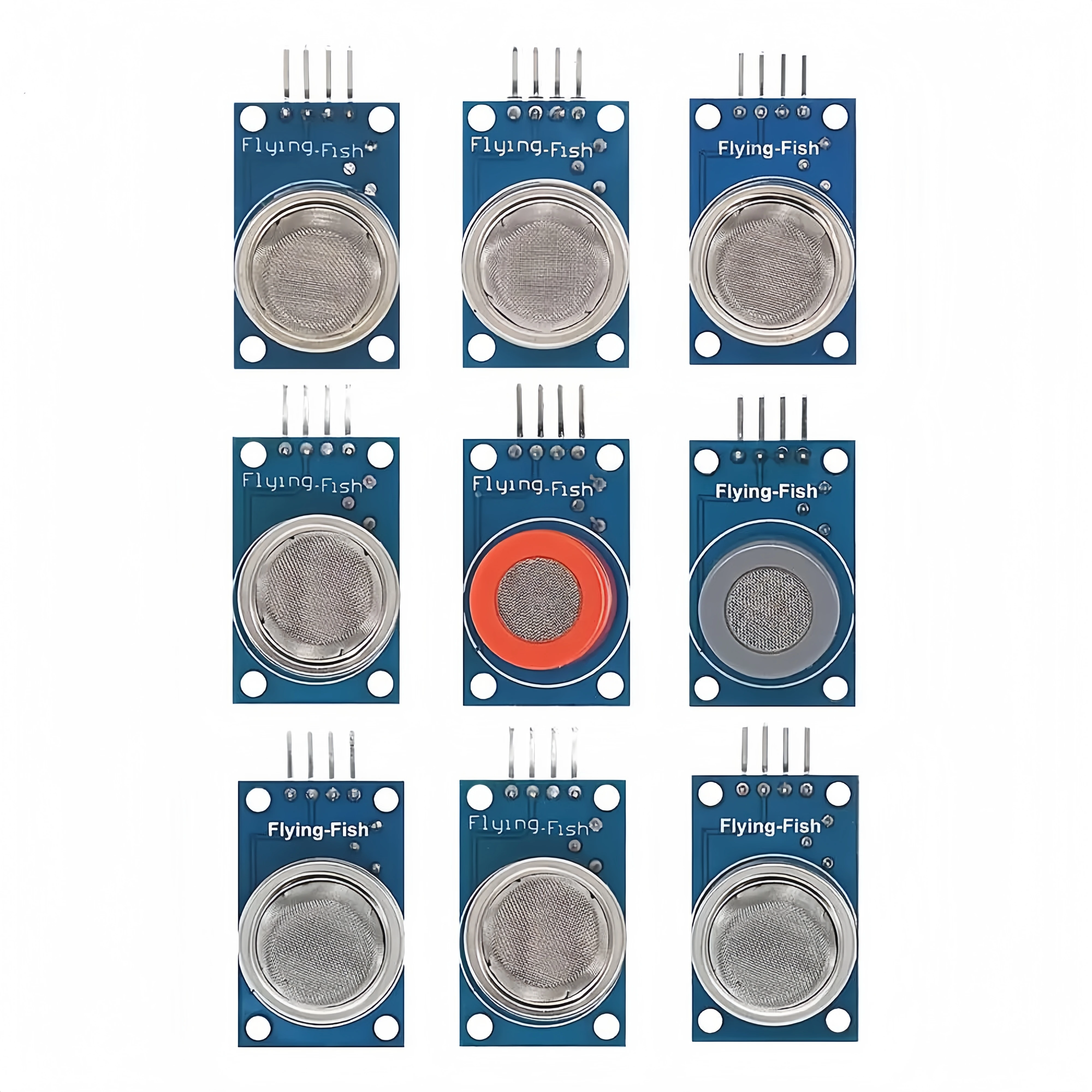 1pcs MQ-2 MQ-3 MQ-4 MQ-5 MQ-6 MQ-7 MQ-8 MQ-9 MQ-135 Detection Smoke methane liquefied Gas Sensor Module for Arduino Starter