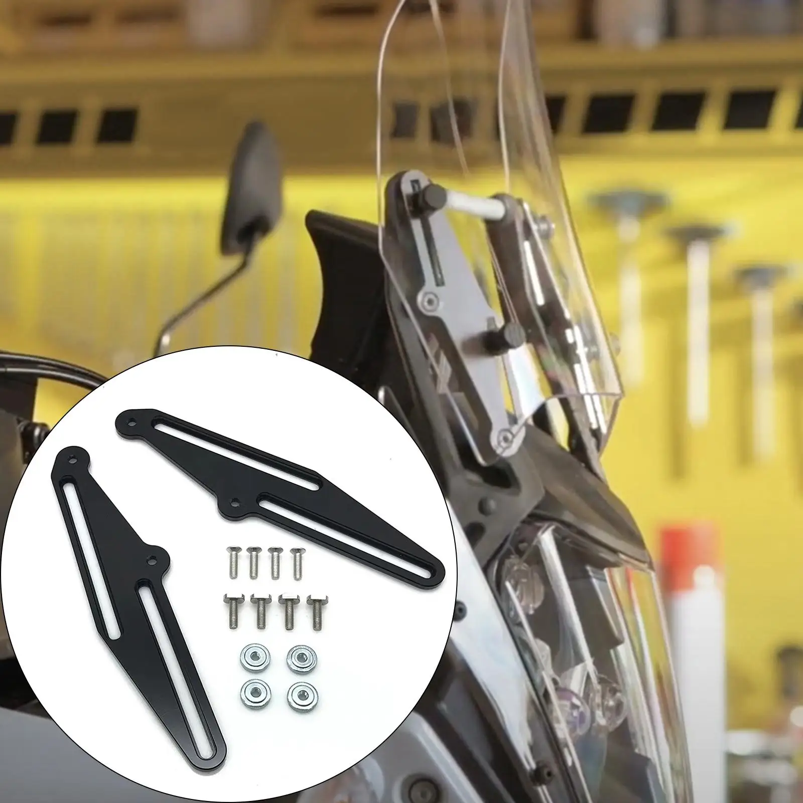 

Кронштейн регулятора лобового стекла мотоцикла, комплект держателей ветрового стекла для 700