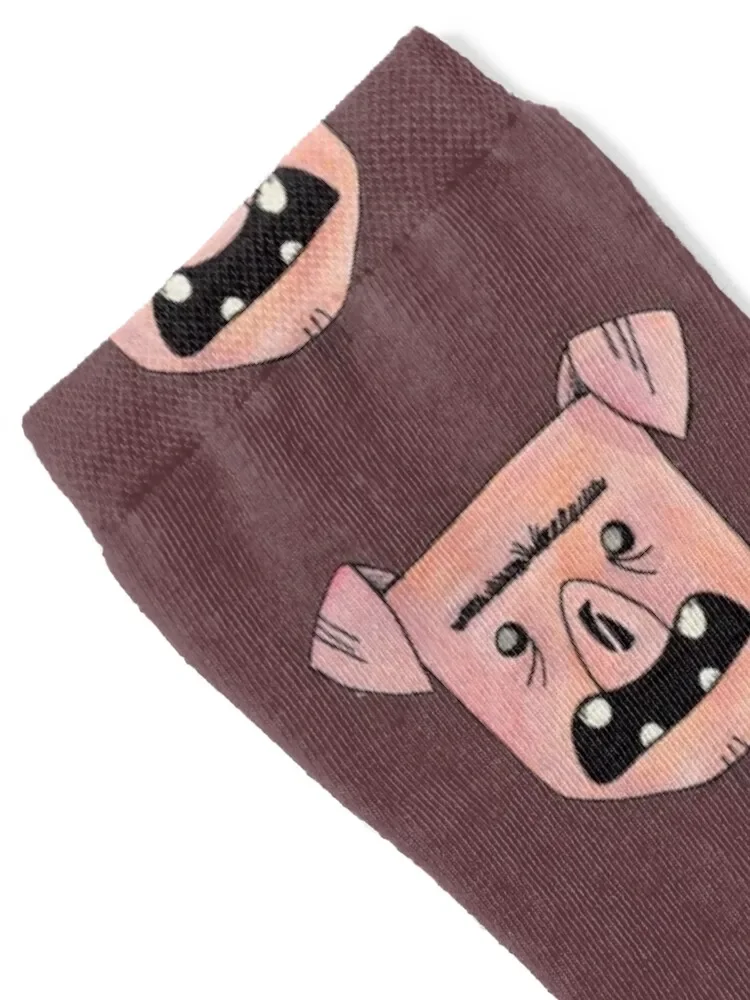 Don't Starve Pig Fanart Socks Soccer christmas gift Socks For Man Women's