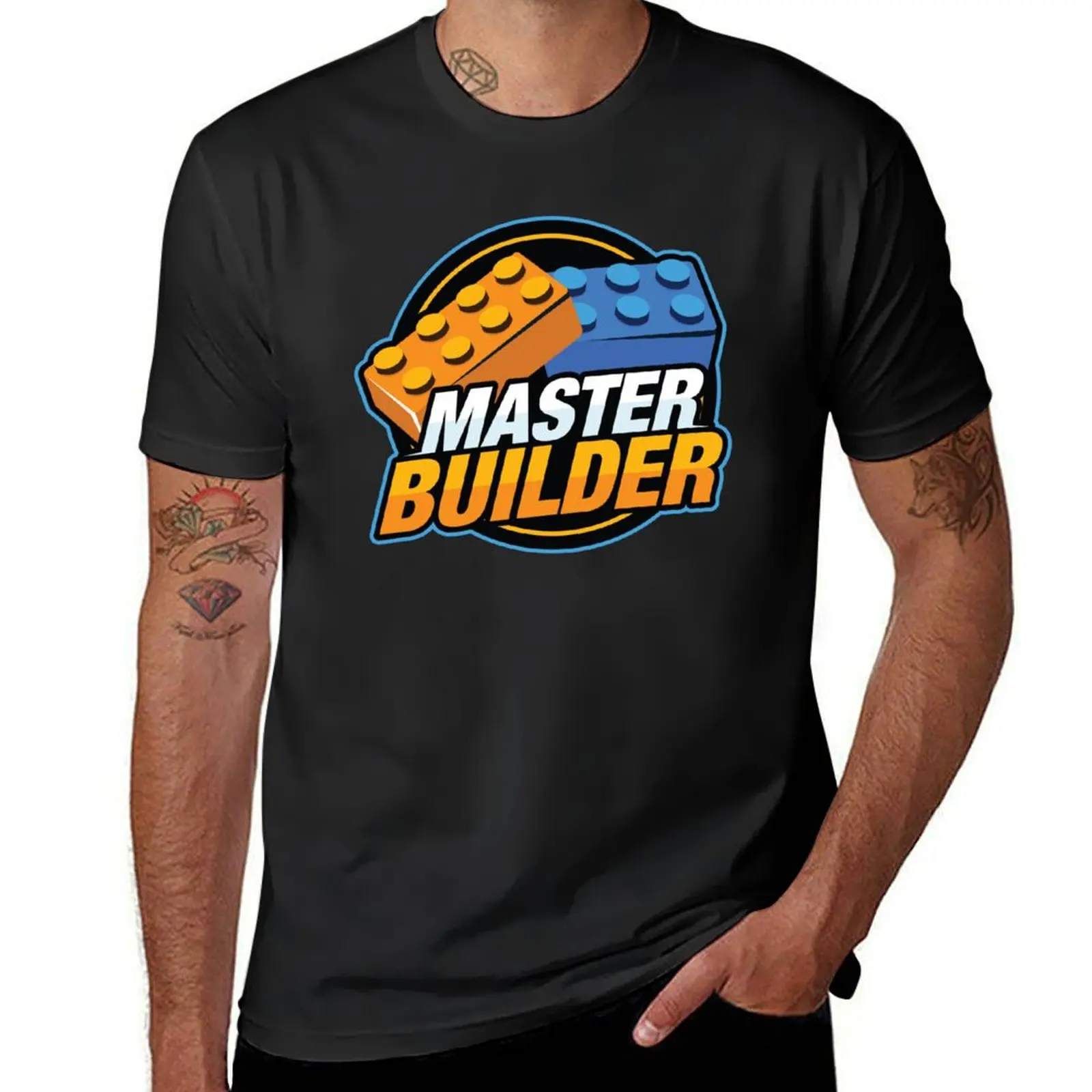

Master Builder T-Shirt sublime Aesthetic clothing plus size tops Man t-shirt outfits for men