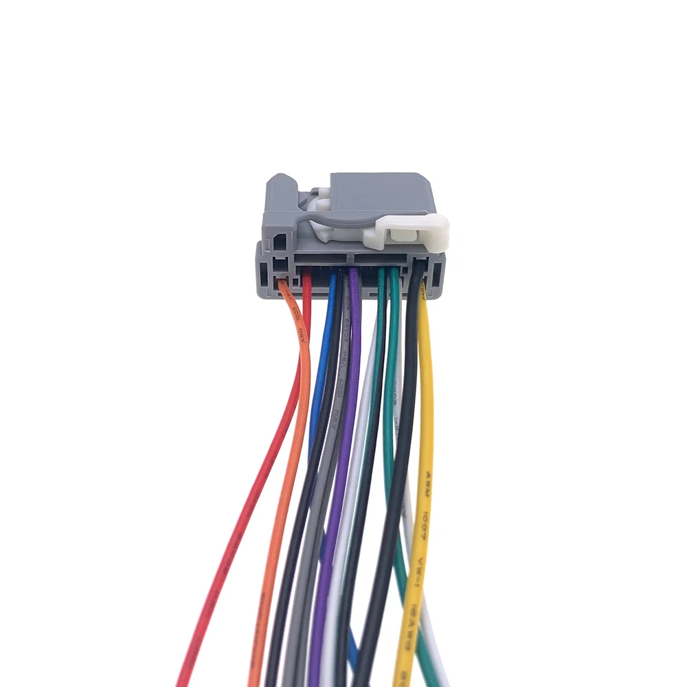 Car CD Changer Power Speaker FM Male Aerial Antenna Wire Harness Cable Adapter For Honda CRV Civic Accord Fit 2012-2016