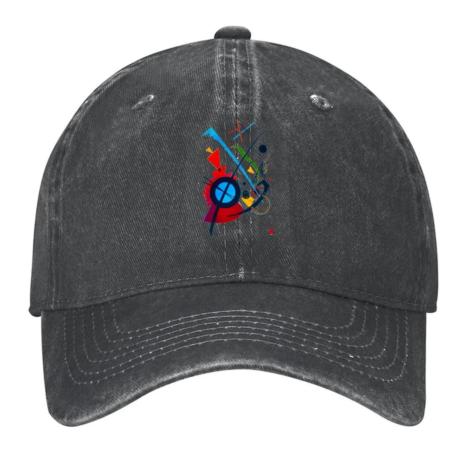 

KANDINSKY HD - Violet Art in Pink Baseball Cap Luxury Man Hat luxury woman cap Fashion Beach Mens Caps Women's