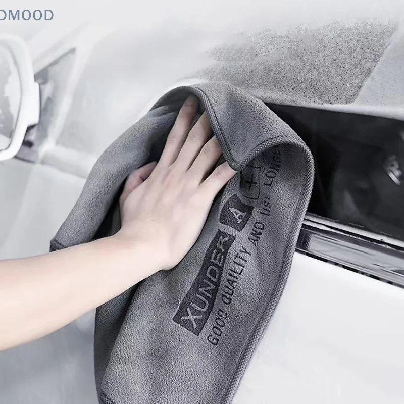 

Car Wash High End Microfiber Towel Car Cleaning Drying Cloth Hemming Car Care Cloth Detailing Wash Towel