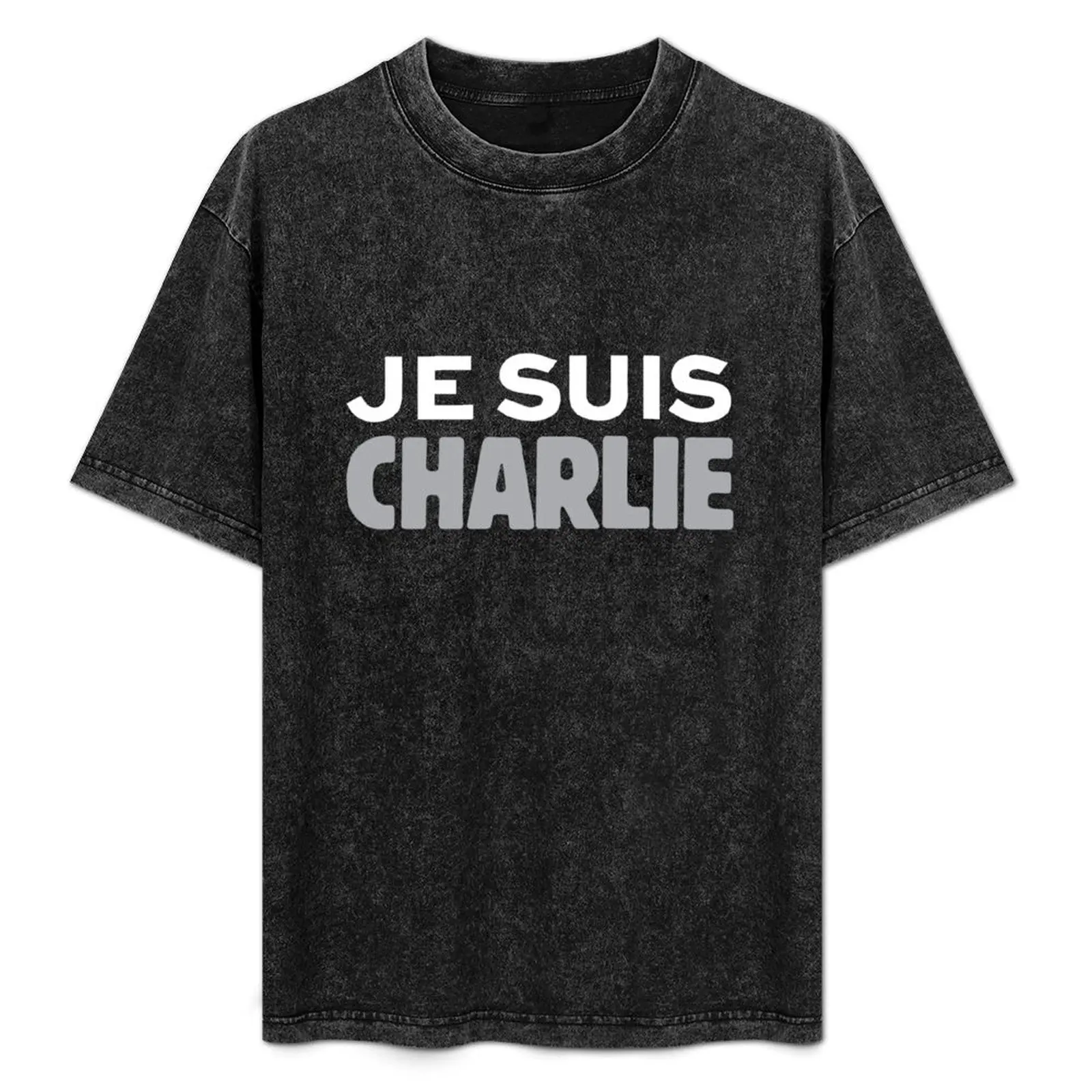 

JE SUIS CHARLIE T-Shirt Street Art Print Tee Shirt