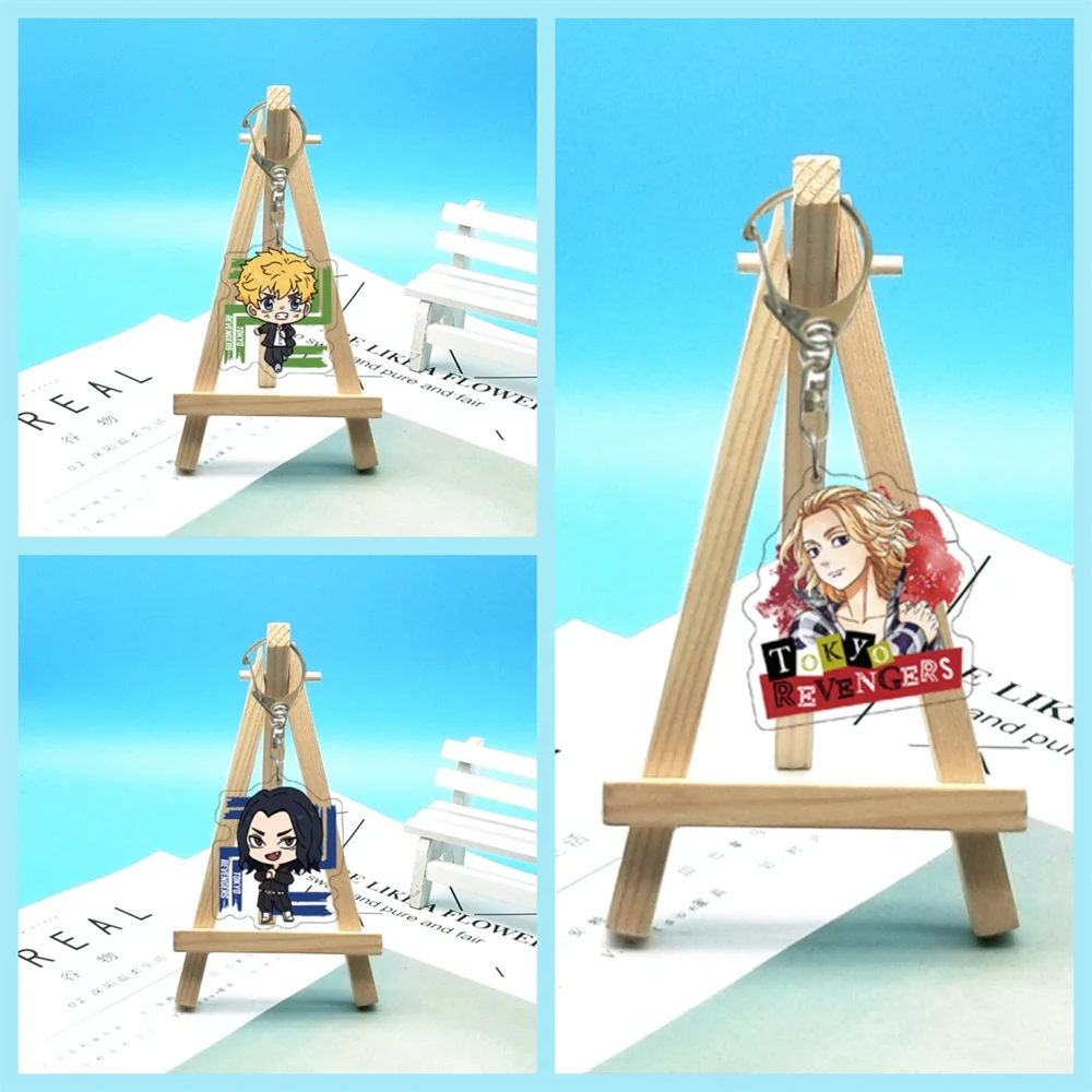 6CM NEW Anime Tokyo Revengers Acrylic Keychain Model Cosplay Charm Characters Ornament Accessories Goods Christmas Gifts