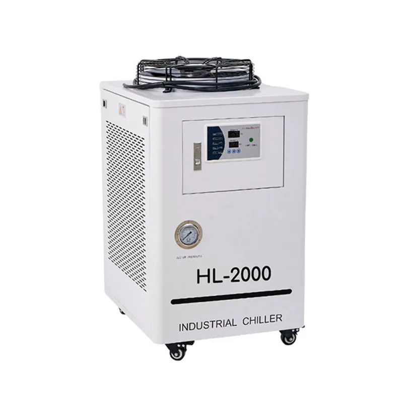 HL-1500  Air-cooled Water Chiller  Tube  Cooler  Custom 3 Tons Industrial Chiller