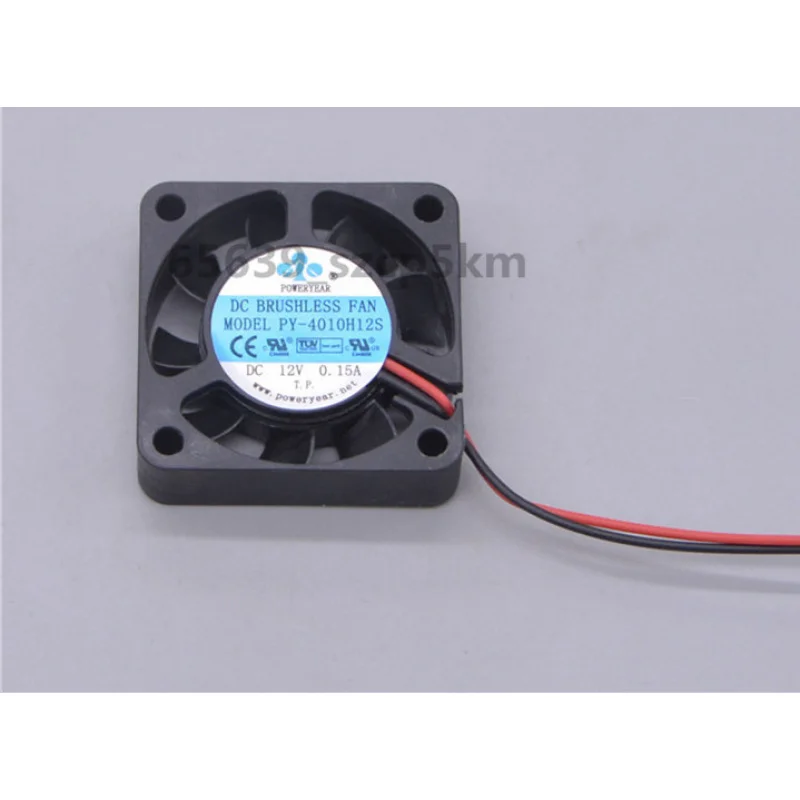 Y+FOR 1PCS Brushless DC Fan 12V 0.15A 40*40*10mm 4010 2-pin Cooling fan