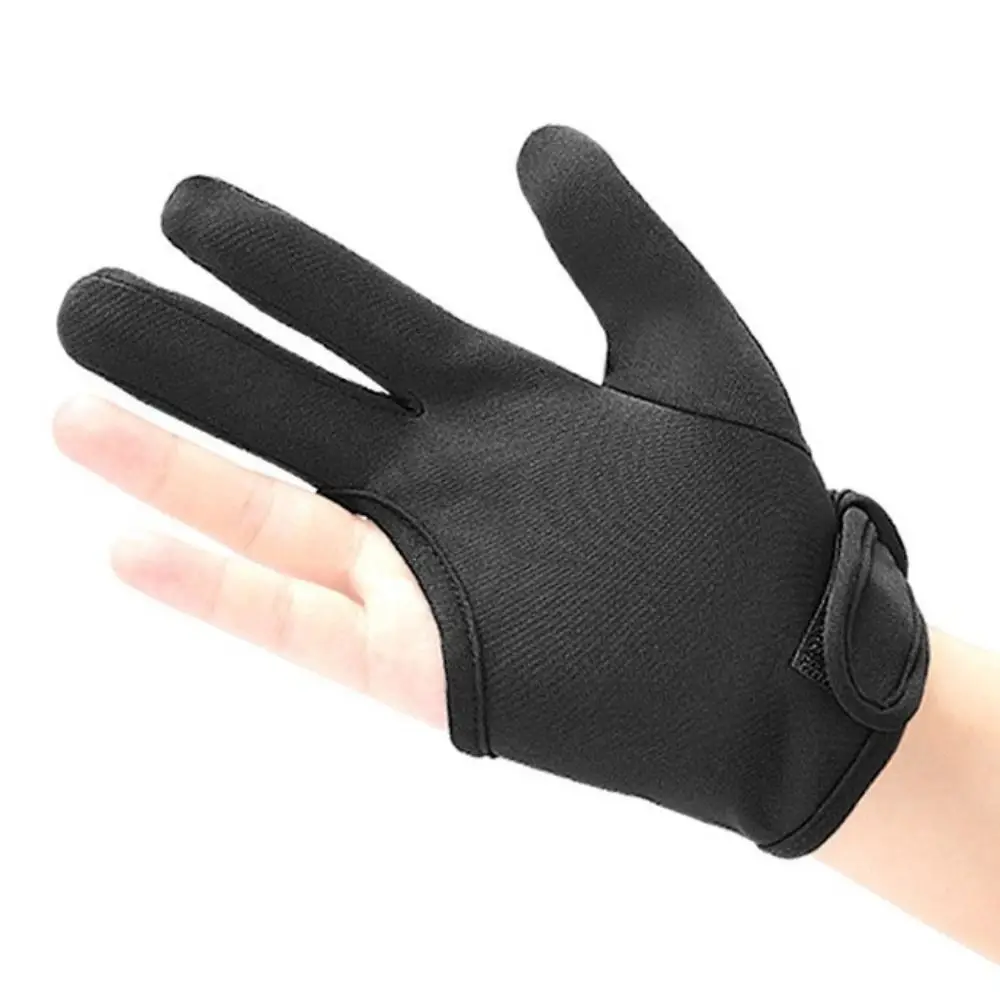 3 Finger Heat Resistant Gloves Reusable Professional Curling Wand Glove Anti-scalding Multifunction Barber Hair Styling Tools