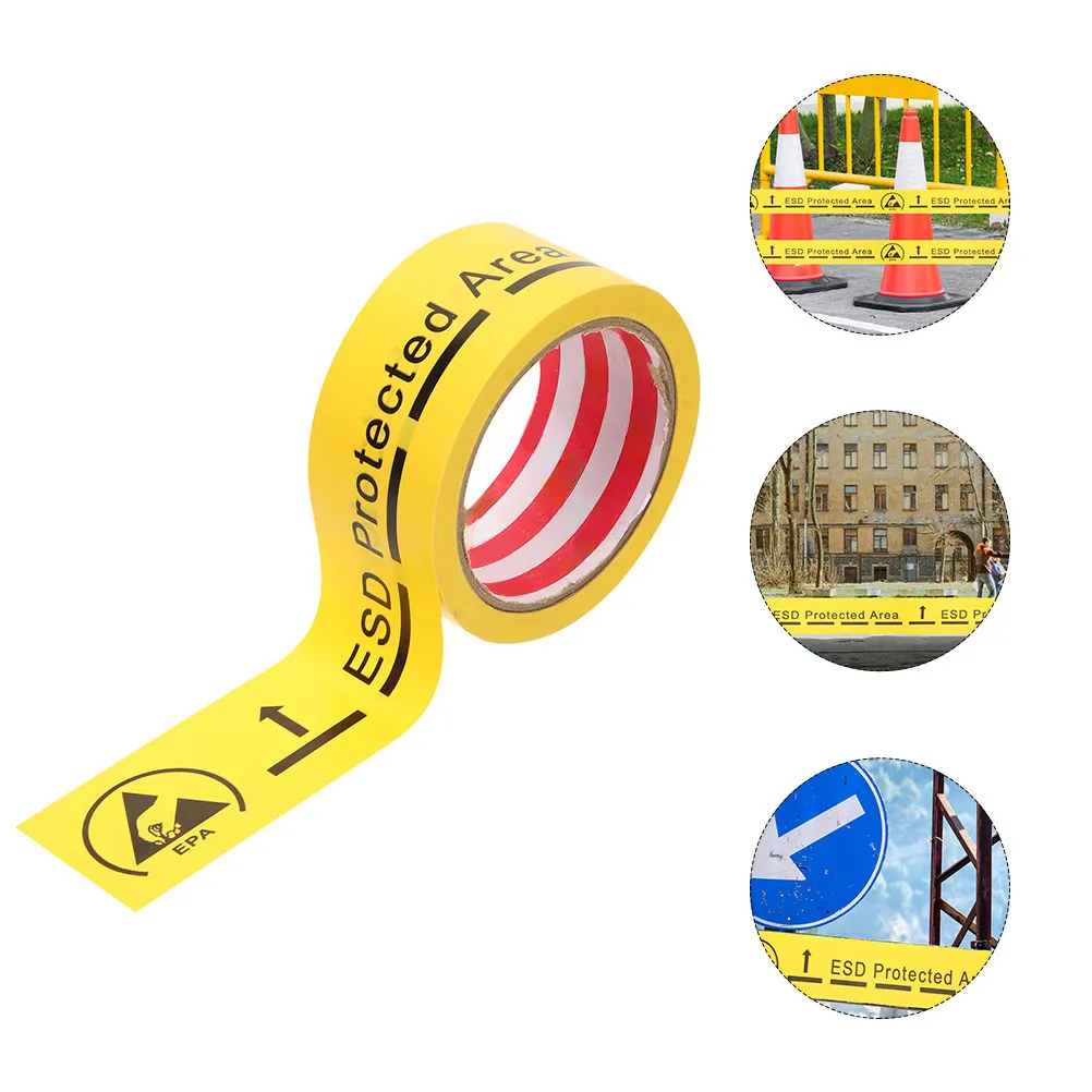 Anti Static Label For Electronic Repair Station Safety Management Self Adhesive Warning Decal Caution Tape