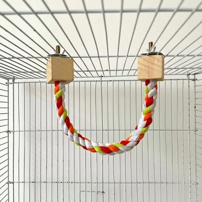 68uc Bird Perch Swing Plantecled Tope Stand Sadaites Toy Branch Bird Cage