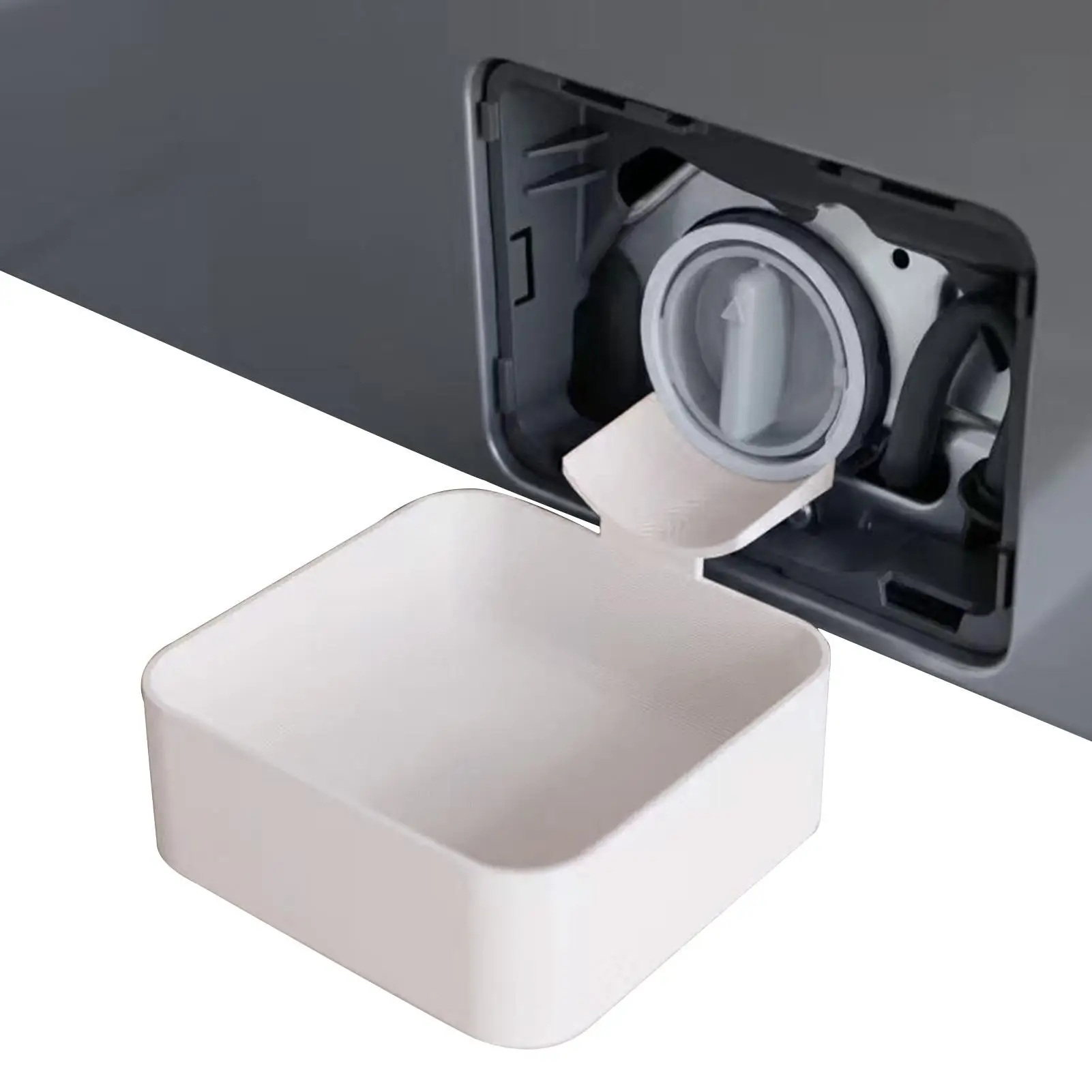 1pc 3D printing Washing Machine Drain Tray 12cm Front Load Washer Water Catch Tray Preventing Overflow on Laundry Room Floor