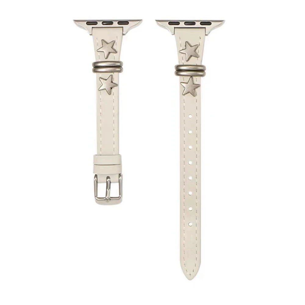 Correa For Apple Watch band for women Series Ultra 10/9/8/7/6/5/4/3/2/1 SE Leather Loop 38mm 40mm 41mm 42mm 44mm 45mm 46mm 49mm