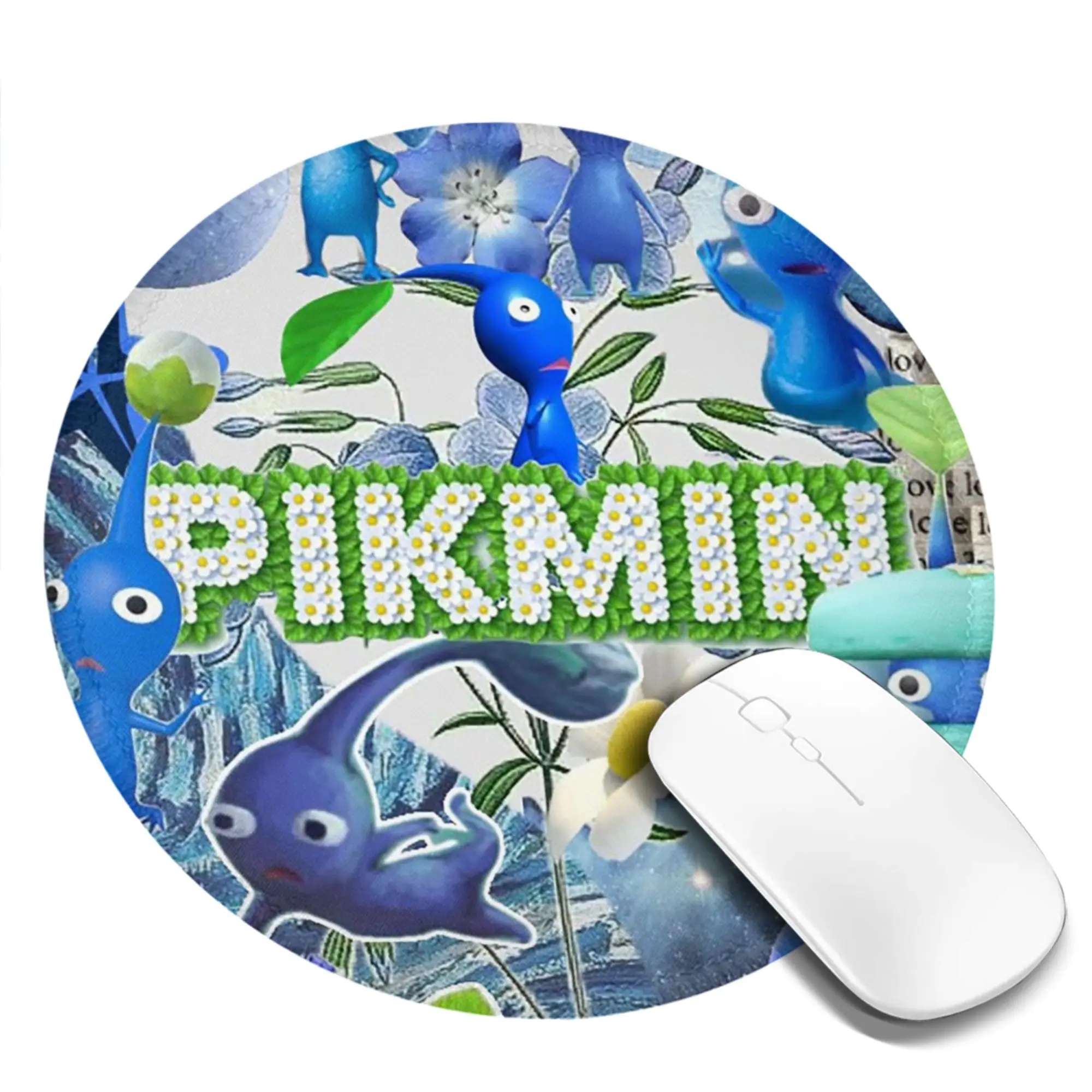 Pikmin Characters Mouse Pad Computer Keyboard Mouse Mat Gamer PC Laptop Desk Mat Office Accessories Table Mats