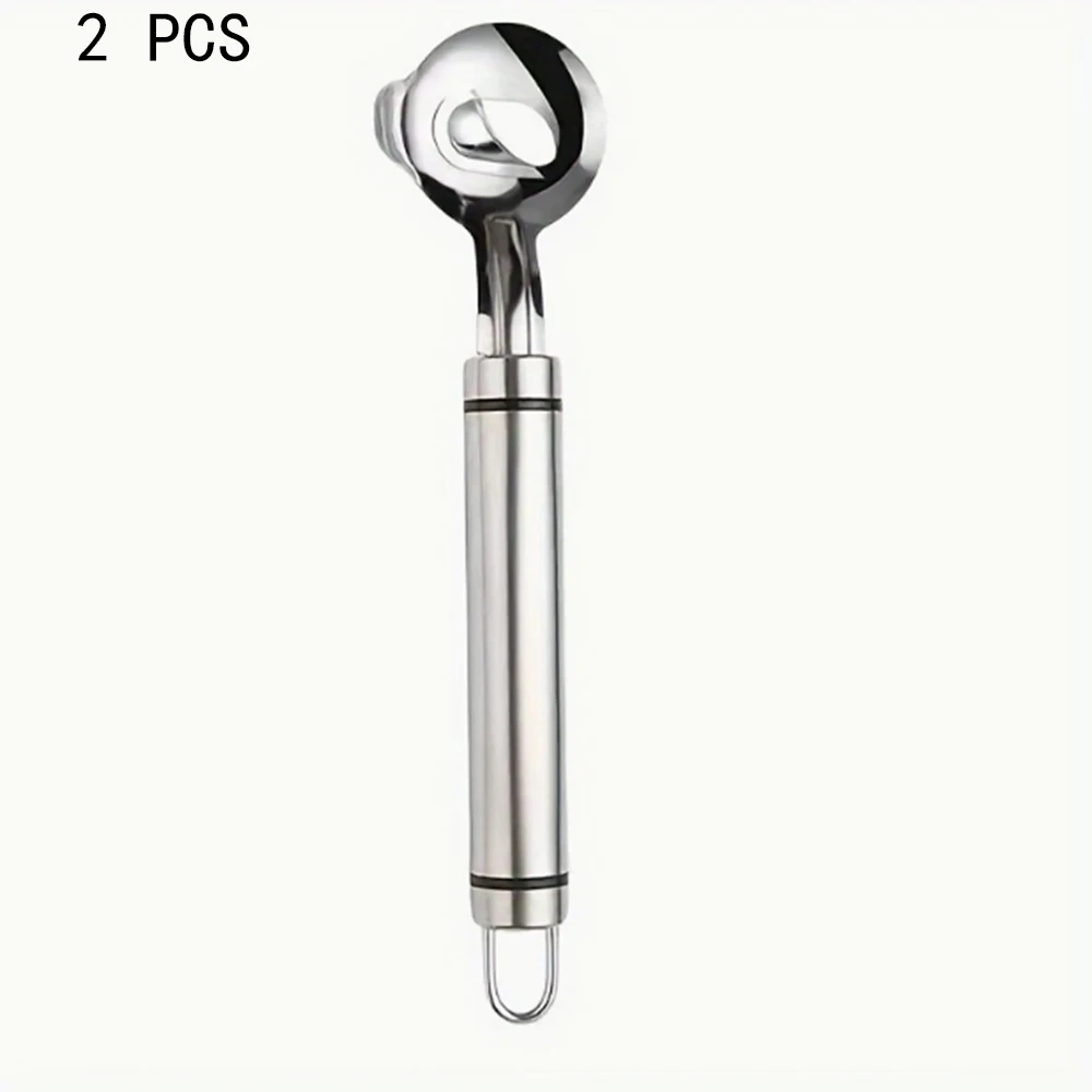 2pcs Home Cactus Peeler Stainless Steel Fruit & Vegetable Peeler, Honeydew Ball Scoop Seed Remover Household Kitchen Gadgets view 6
