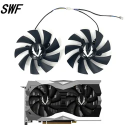 Ventilador de refrigeración para Zotac RTX 1660 2060, Enfriador de tarjeta de vídeo SUPER Mini, 87MM, GA92A2H, GFY09215M12SPA, GTX 2070, 1660Ti, 2 uds./Set