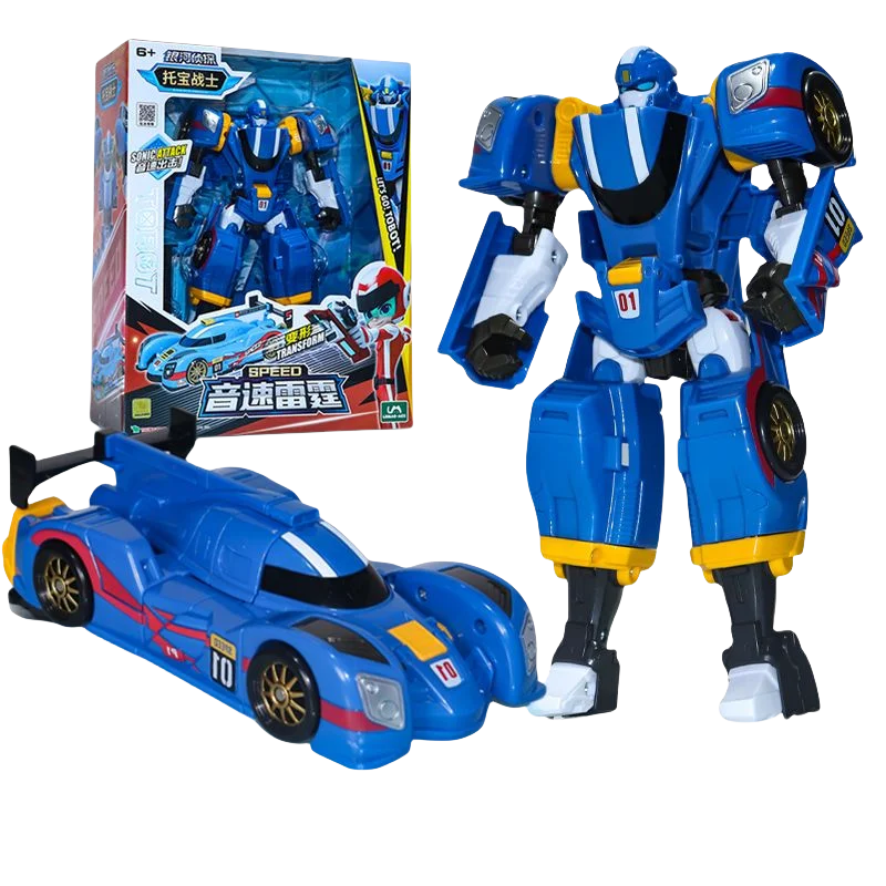 在庫銀河探偵トボット変換車ロボットおもちゃ韓国漫画兄弟アニメトボット変形タンク車のおもちゃ