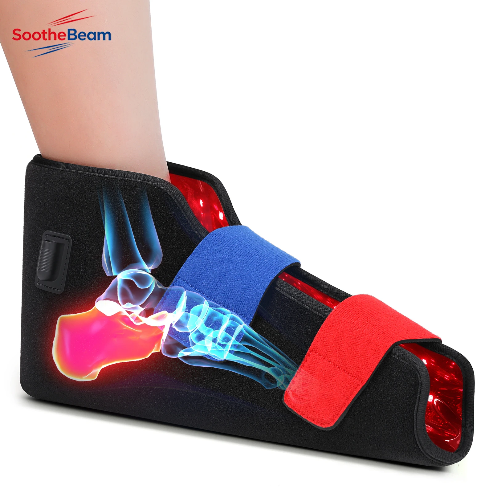 

Multi Purpose Red Light Therapy Wrap 660nm 850nm Flexible Wearable Pad for Full Body Foot Knee Head Daily Comfort Support