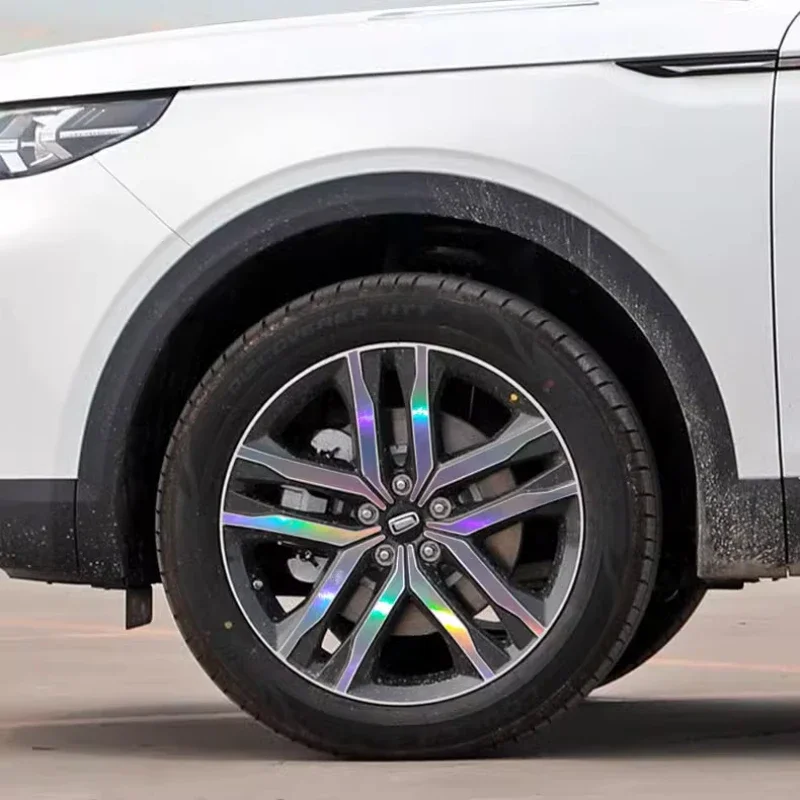 For BESTUNE T99 Modifying wheel hub stickers car decorating outer rings