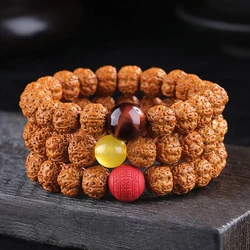 Burst Meat Tree King King Kong Single Circle Bodhi Handstring Buddha Beads Men's Literature Play Plate Women's High-end Gift